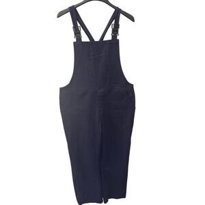 Vintage Harpoon Navy Blue Minimalist Workwear Overalls Size 100 (Large)